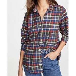 New Frank & Eileen Flannel Button Down, Sz S
